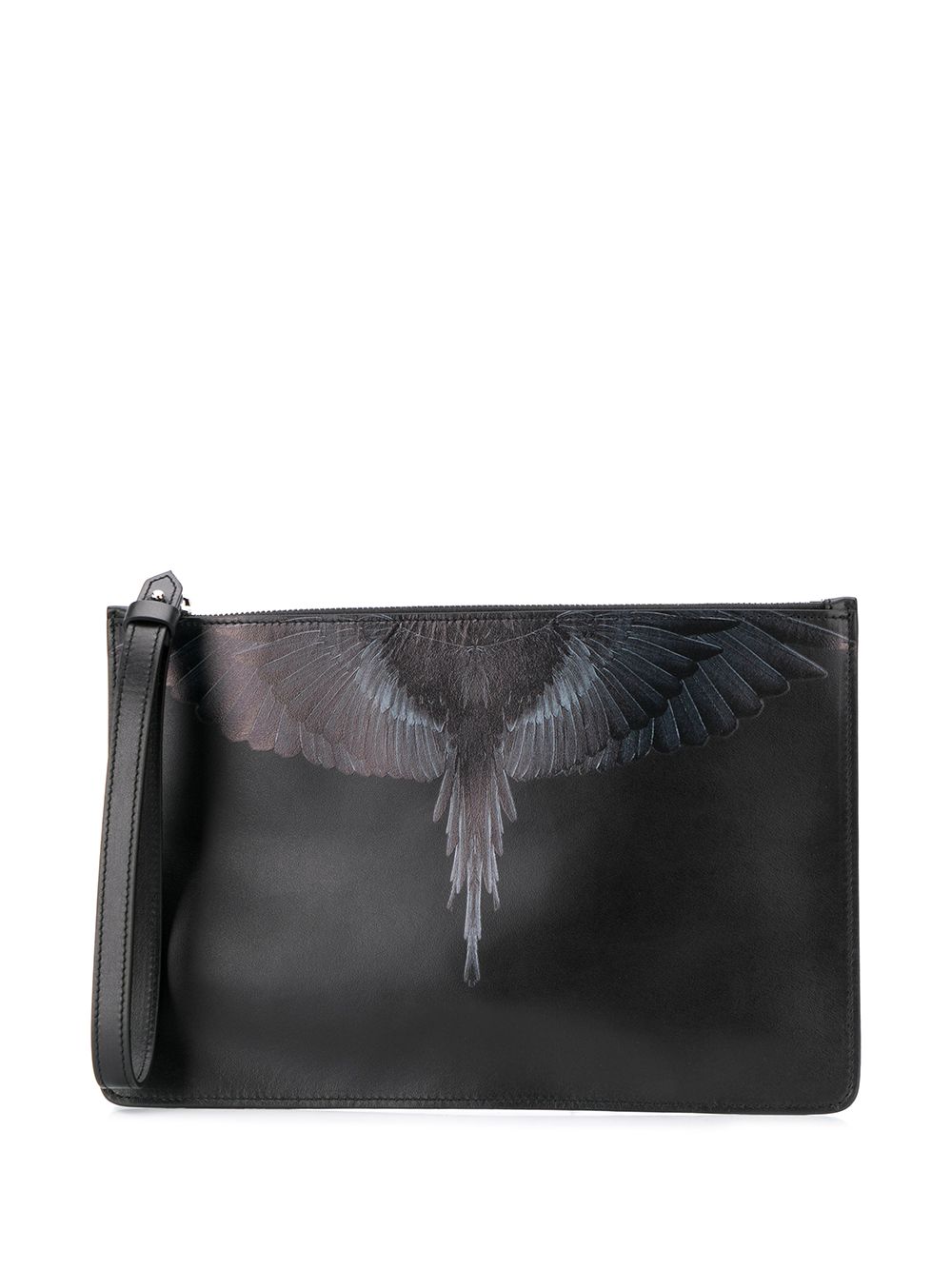 фото Marcelo Burlon County Of Milan wings-print clutch bag