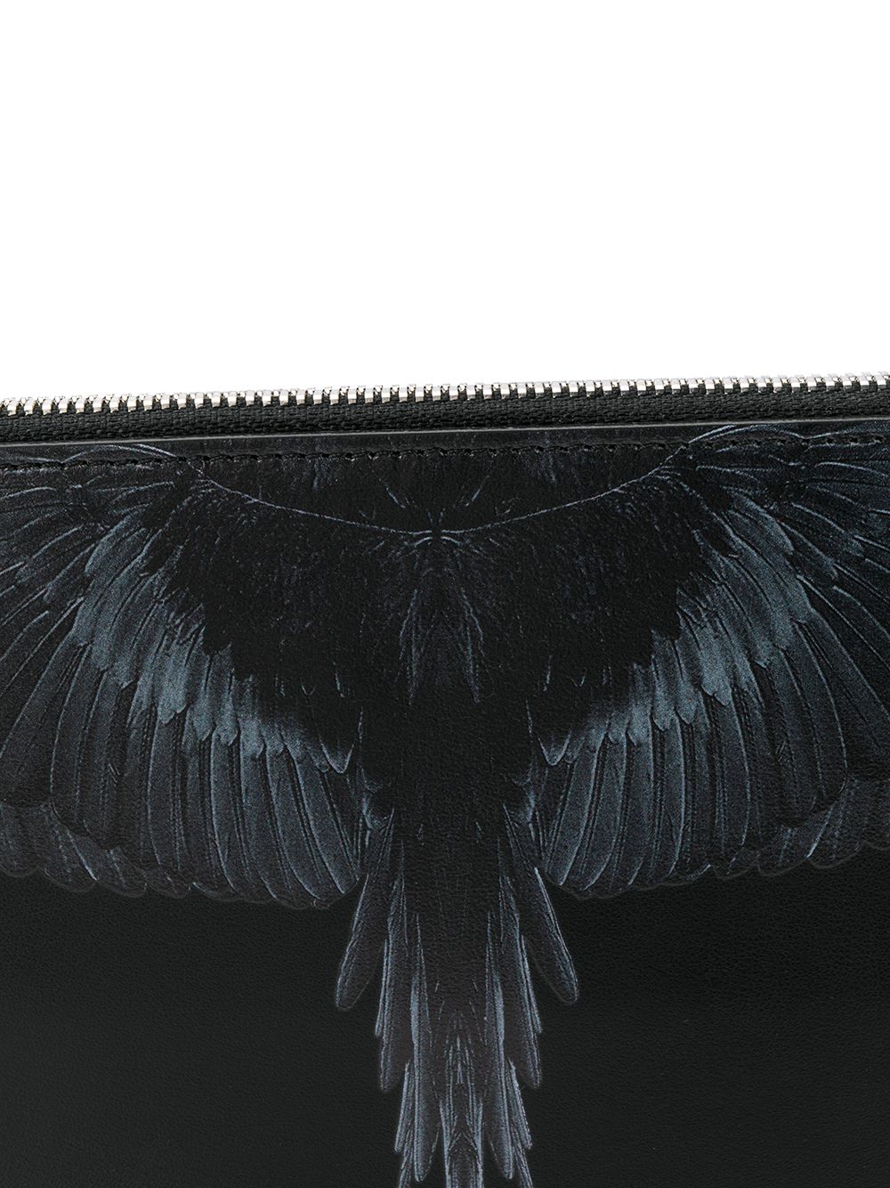 фото Marcelo Burlon County Of Milan wings-print clutch bag