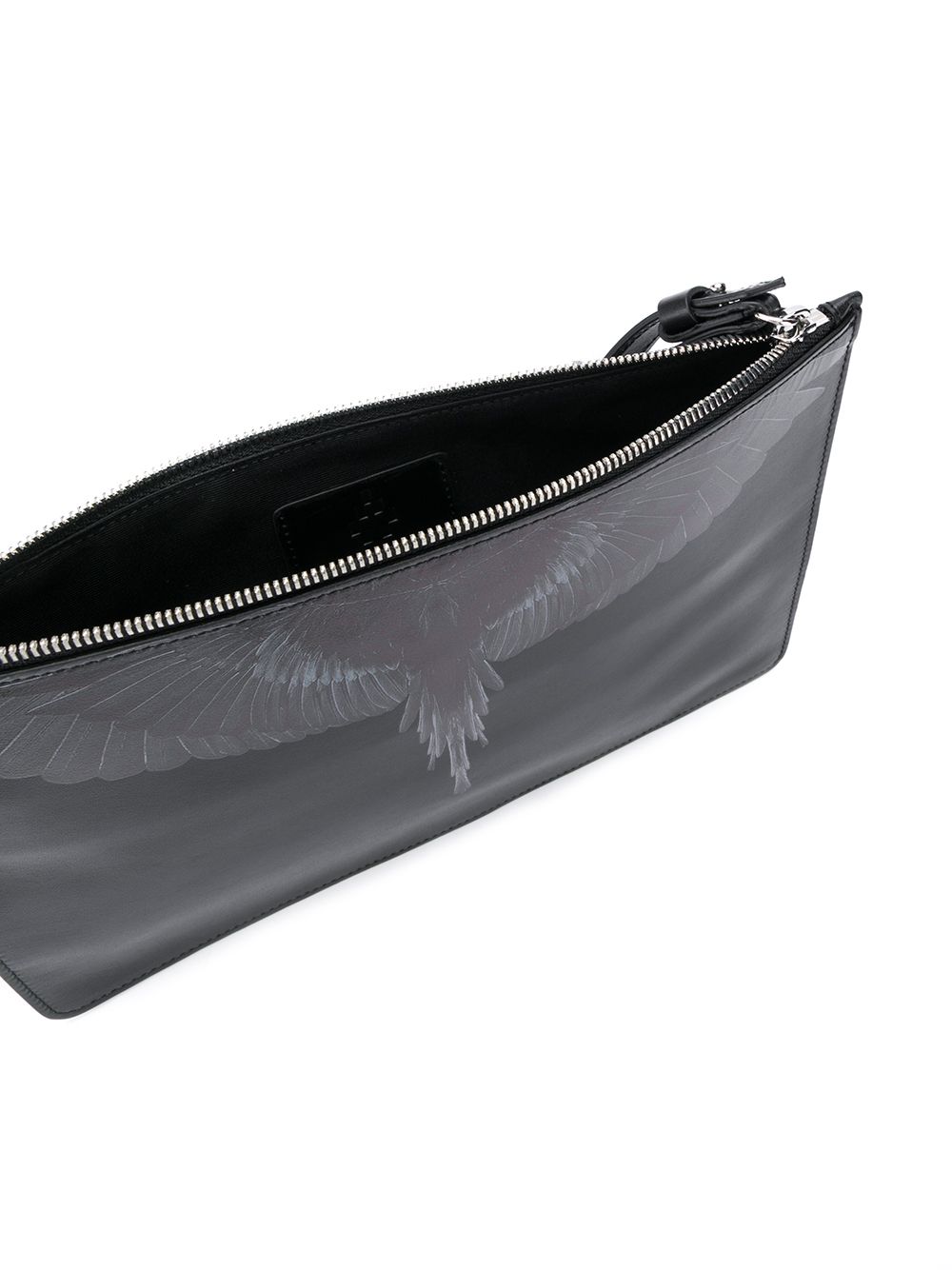 фото Marcelo Burlon County Of Milan wings-print clutch bag