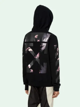 Off-White Men's Caravaggio Arrows Printed Hoodie