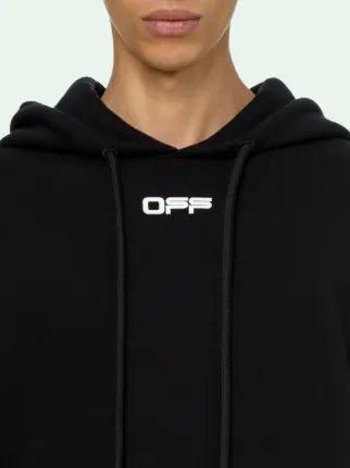 off white caravaggio arrow hoodie