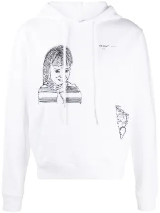 Off-White Little Girl Slim Hoodie Ss20 