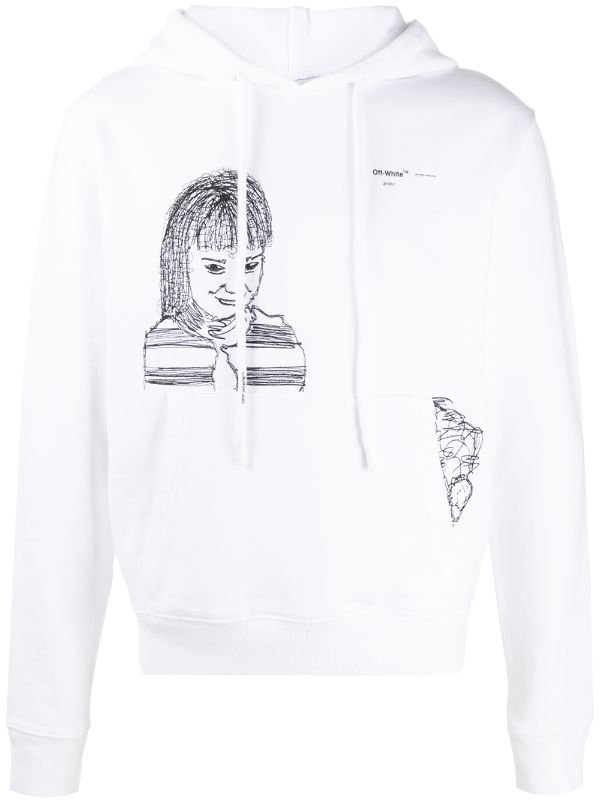 off white girl hoodie