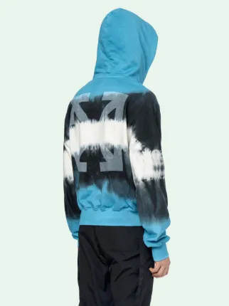 ARROWS TIE DYE HOODIE SWEATSHIRT | Off 