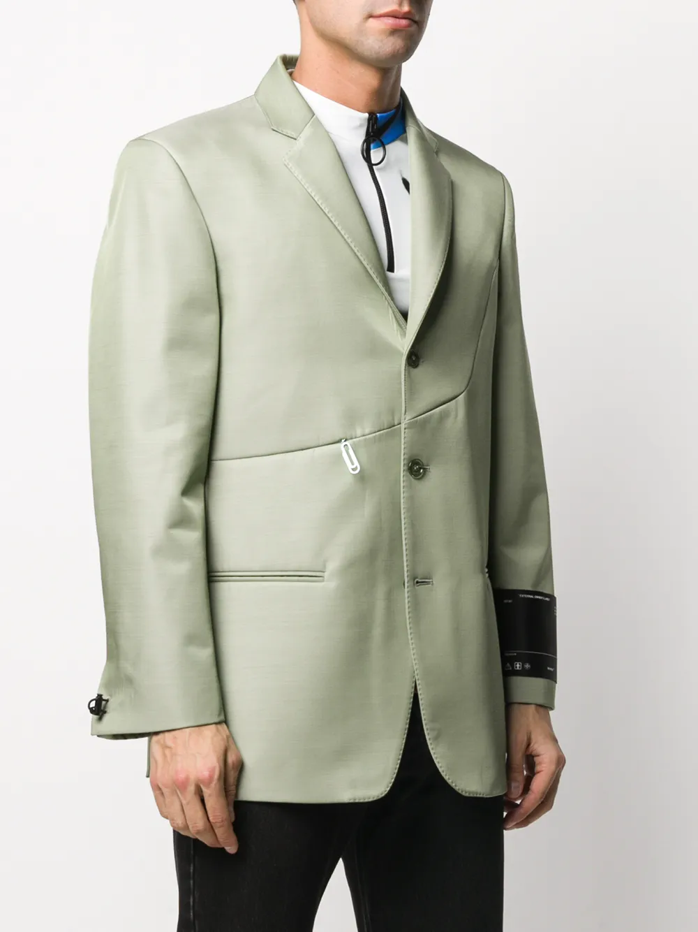 Off-white Contour Blazer - Green 