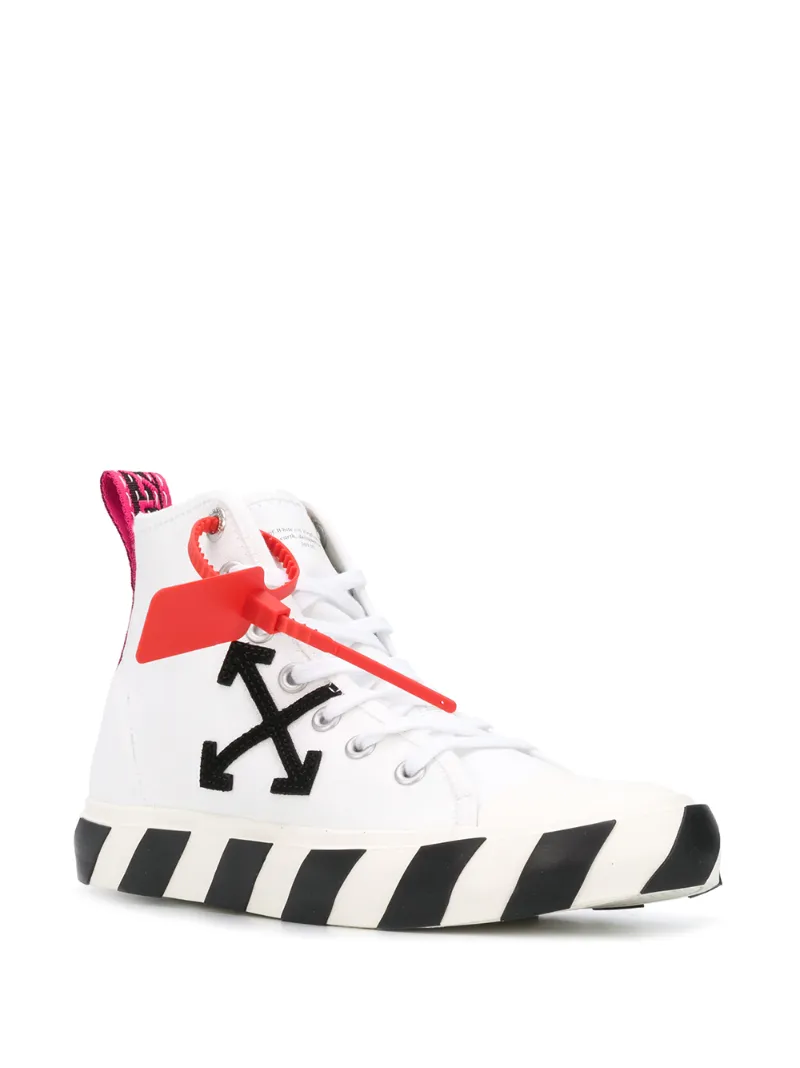 OFF-WHITE Arrows patch high-top sneakers
