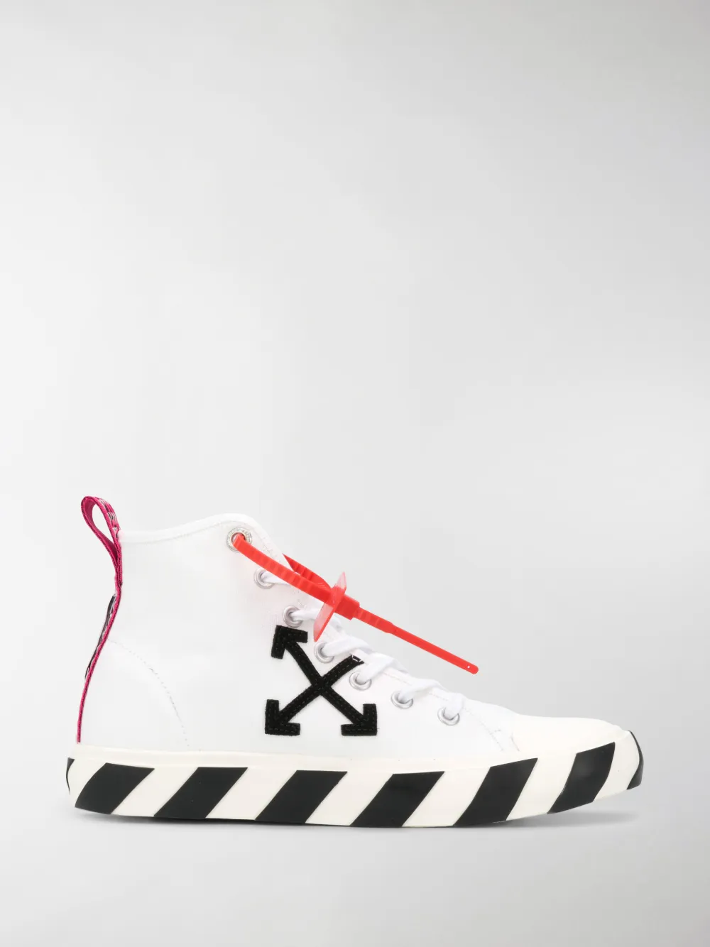 OFF-WHITE ARROWS PATCH HIGH-TOP SNEAKERS,OMIA119S20D33038011014751837