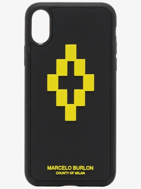 COUNTY OF MILAN Marcelo Burlon Cross 3D iPhone Hülle