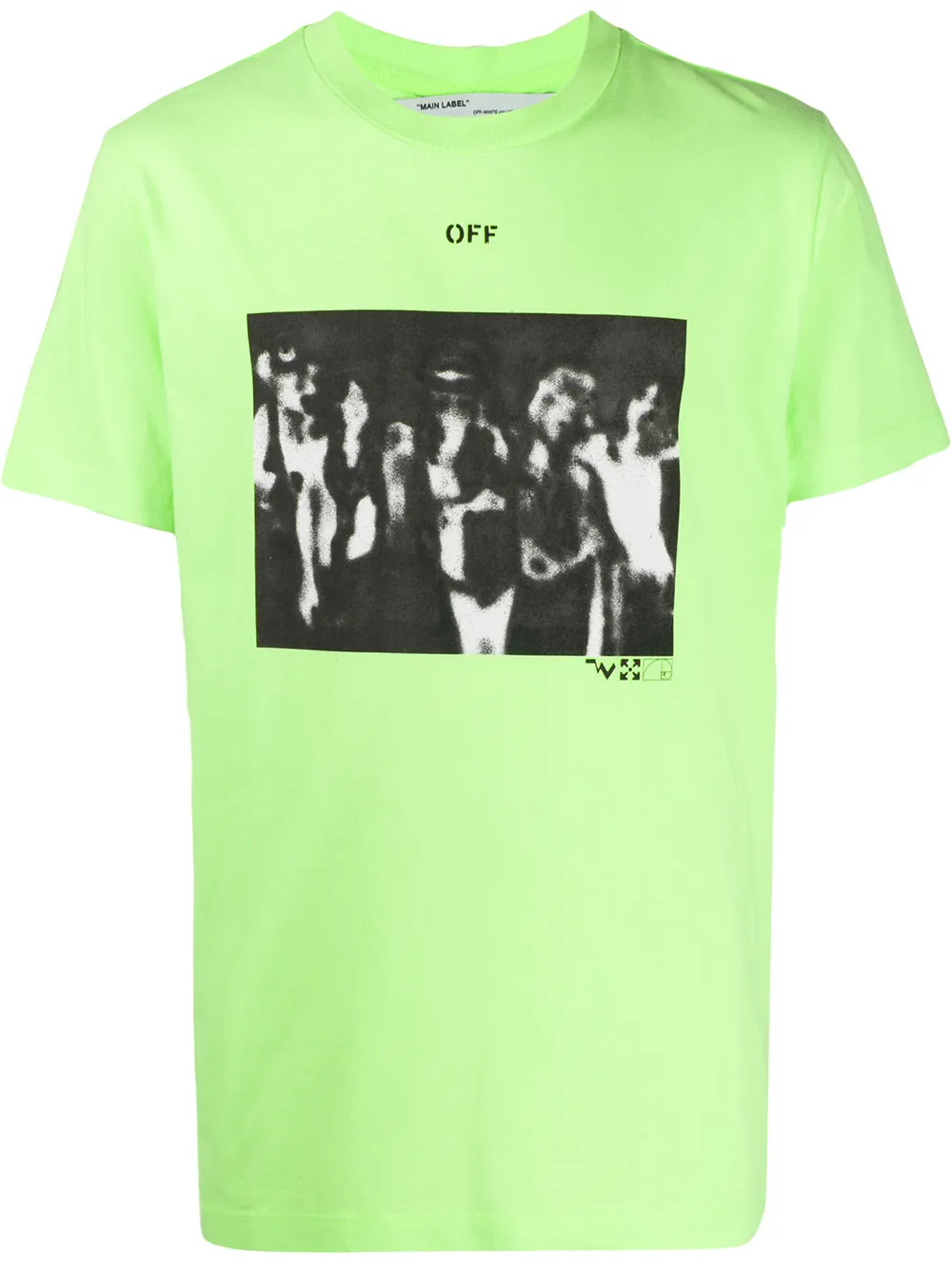 off white graffiti tee