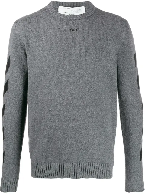 Off-White pull classique Diag