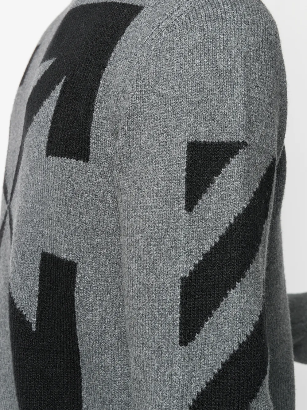 Off-White Gebreide trui Grijs