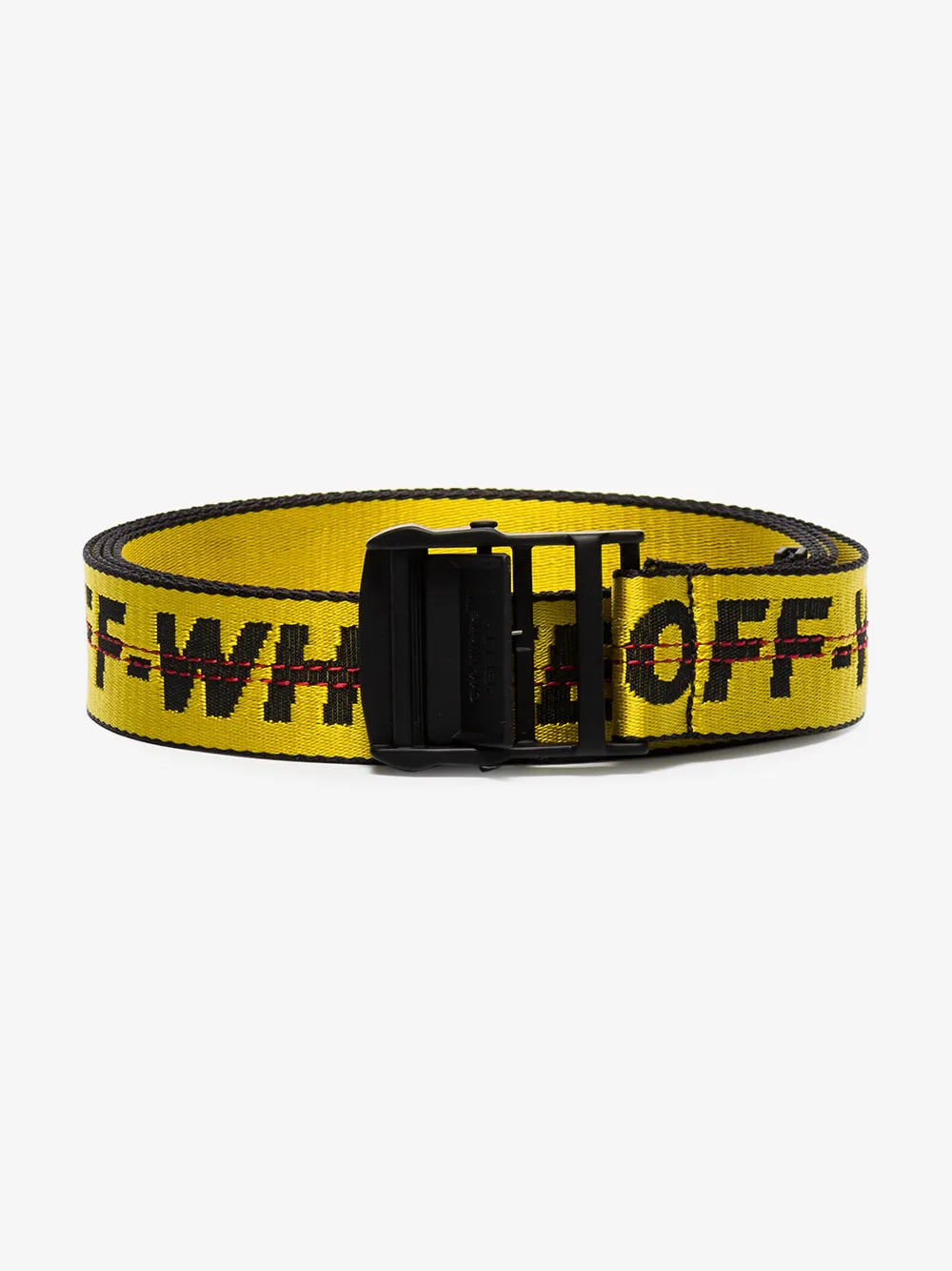 OFF-WHITE OFF-WHITE YELLOW INDUSTRIAL BELT,OMRB012R20647001600014752323