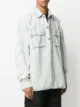 Off-White تنورة جينز مزينة بطبعة