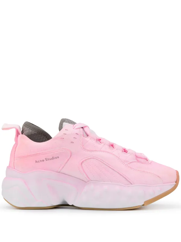 acne studios pink sneakers