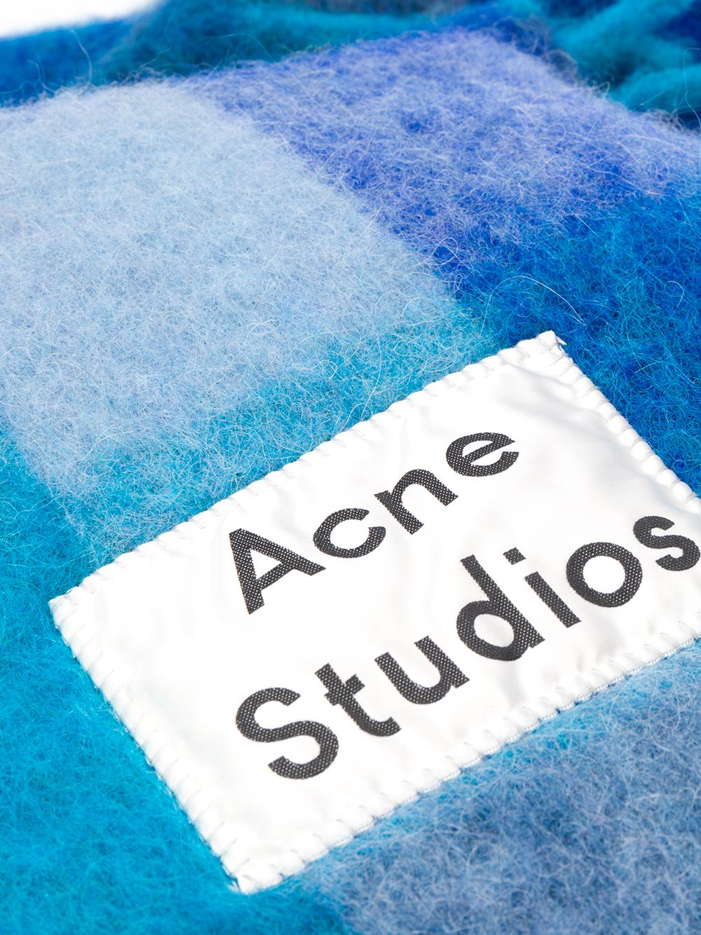 фото Acne studios шарф в клетку