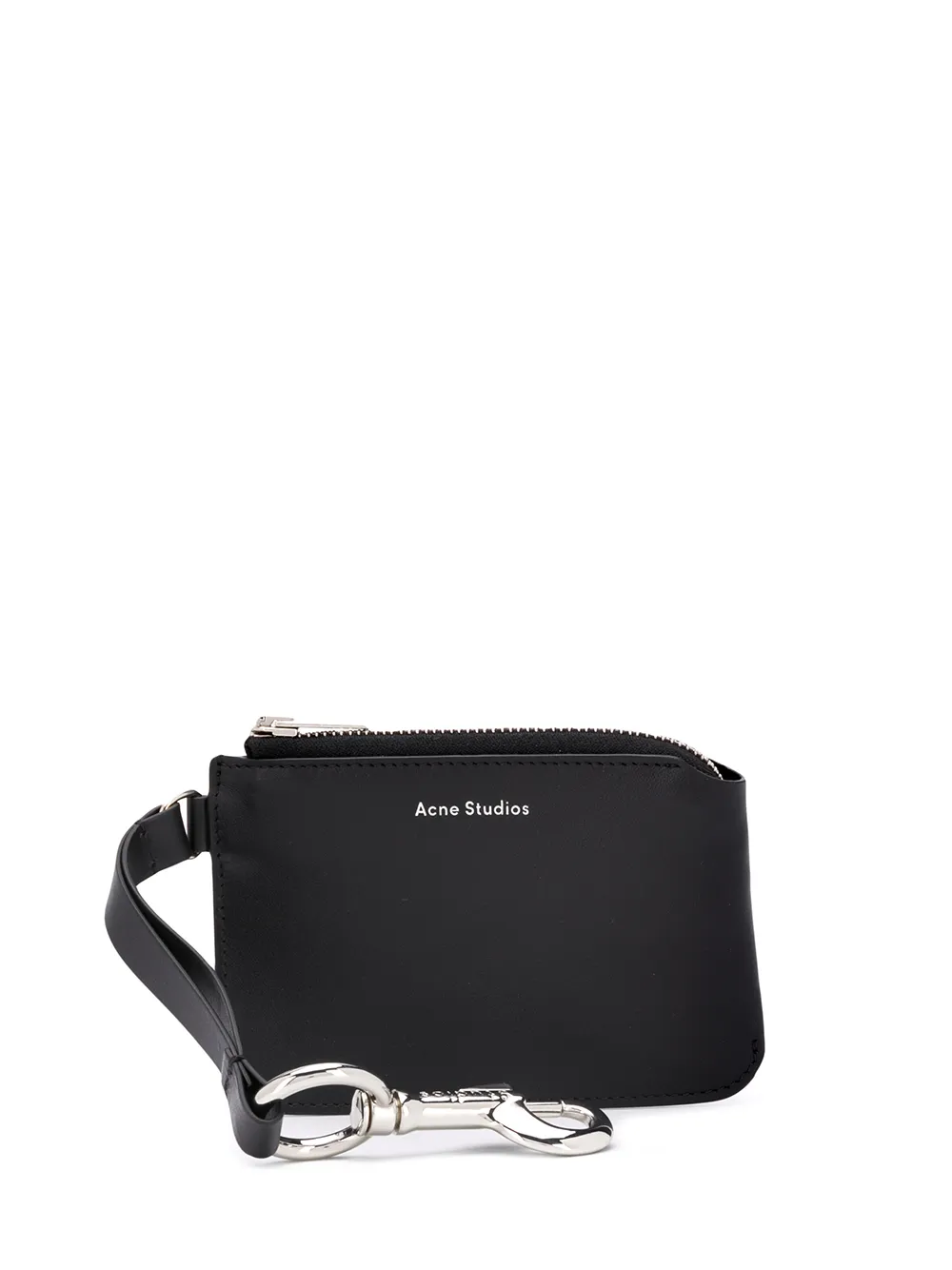 ACNE STUDIOS KEYCHAIN LOGO POUCH
