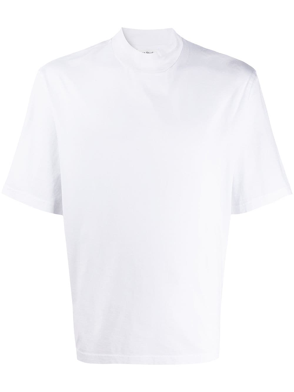 

Acne Studios playera con cuello falso - Blanco