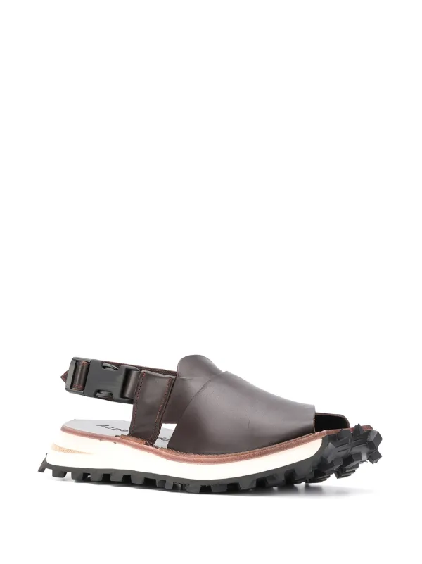 acne studios buckle sandals