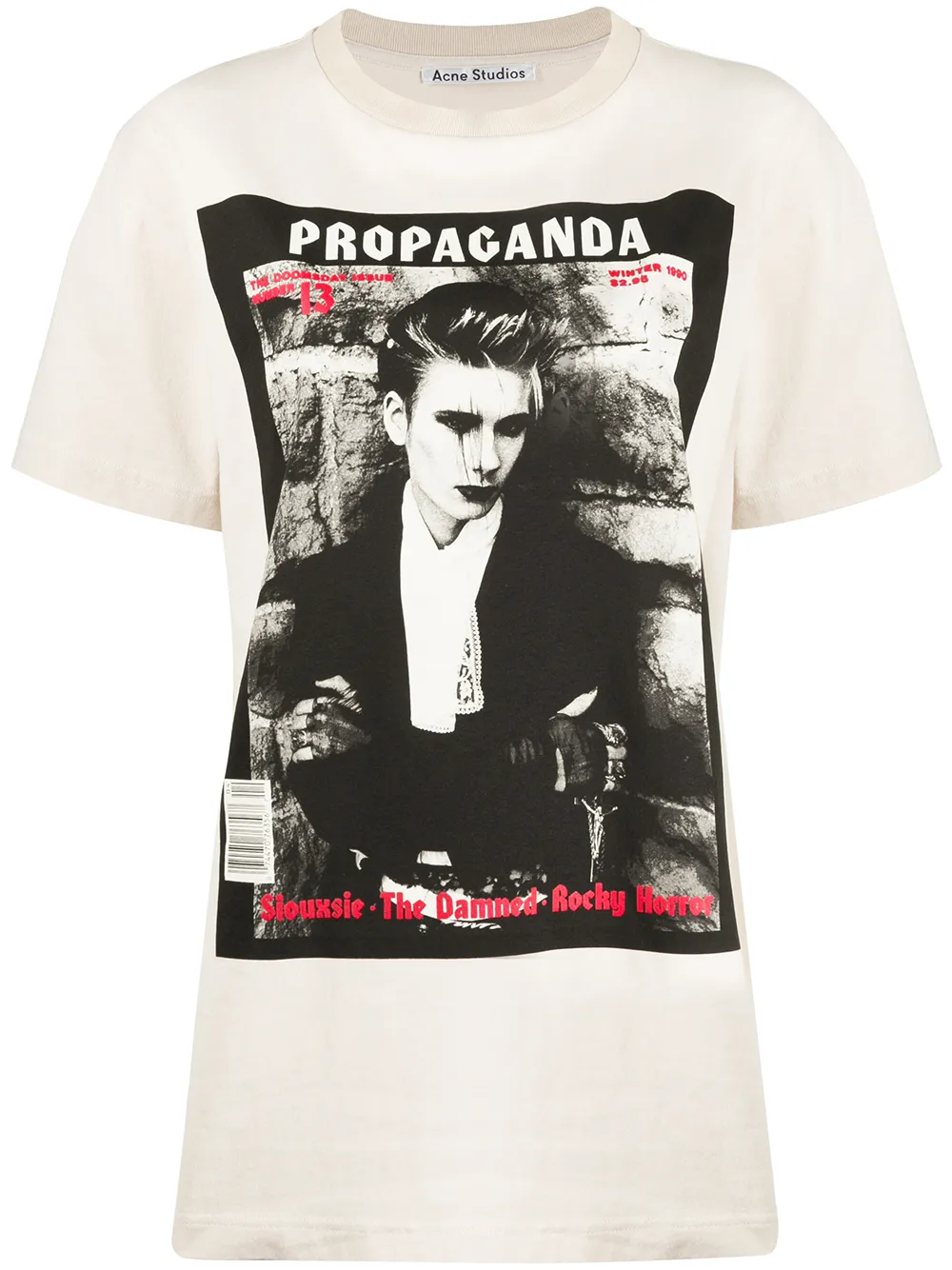ACNE STUDIOS MAGAZINE-PRINT T-SHIRT