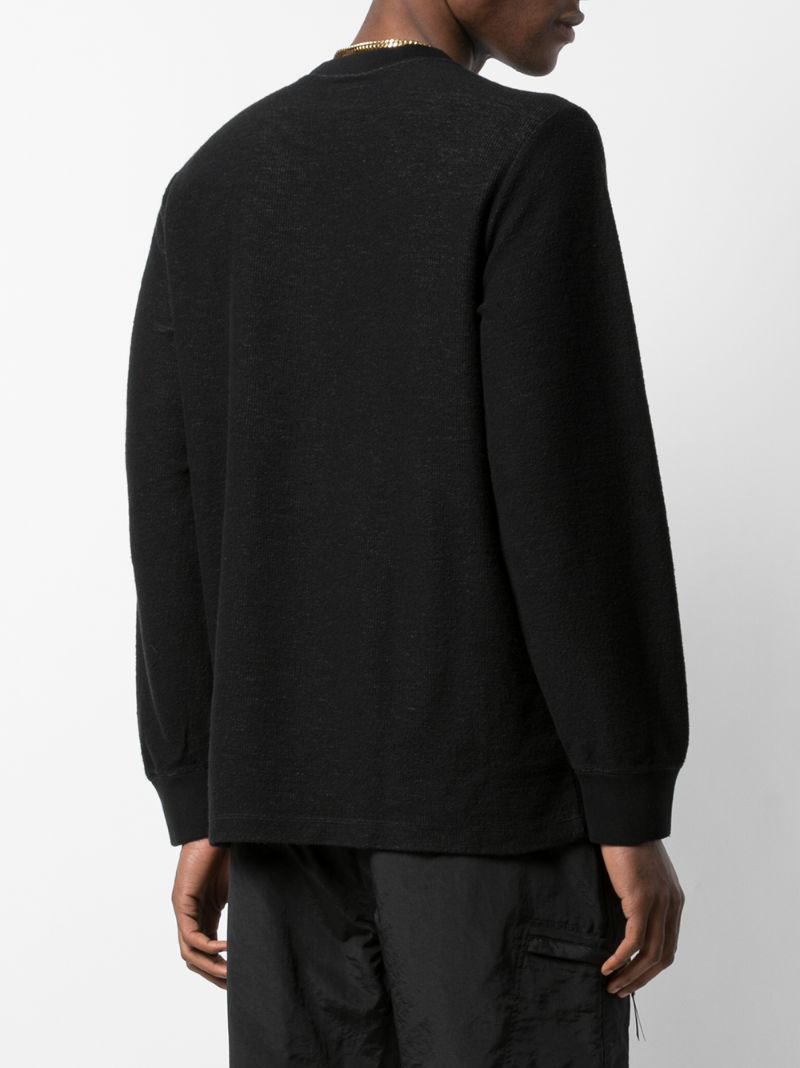 Shop Supreme Reverse Terry Jumper In Black