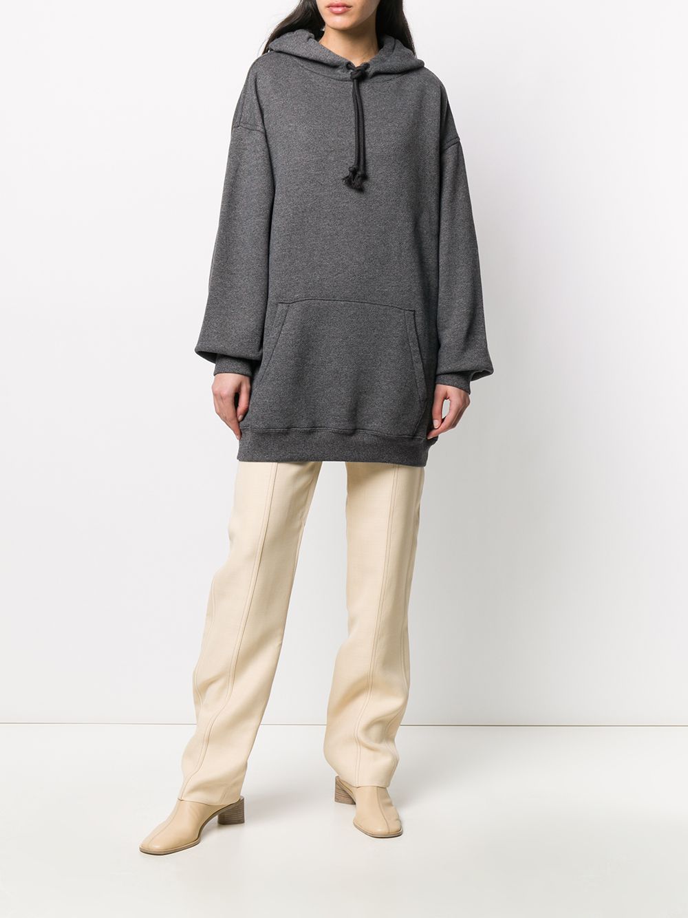 фото Acne studios logo patch oversized hoodie