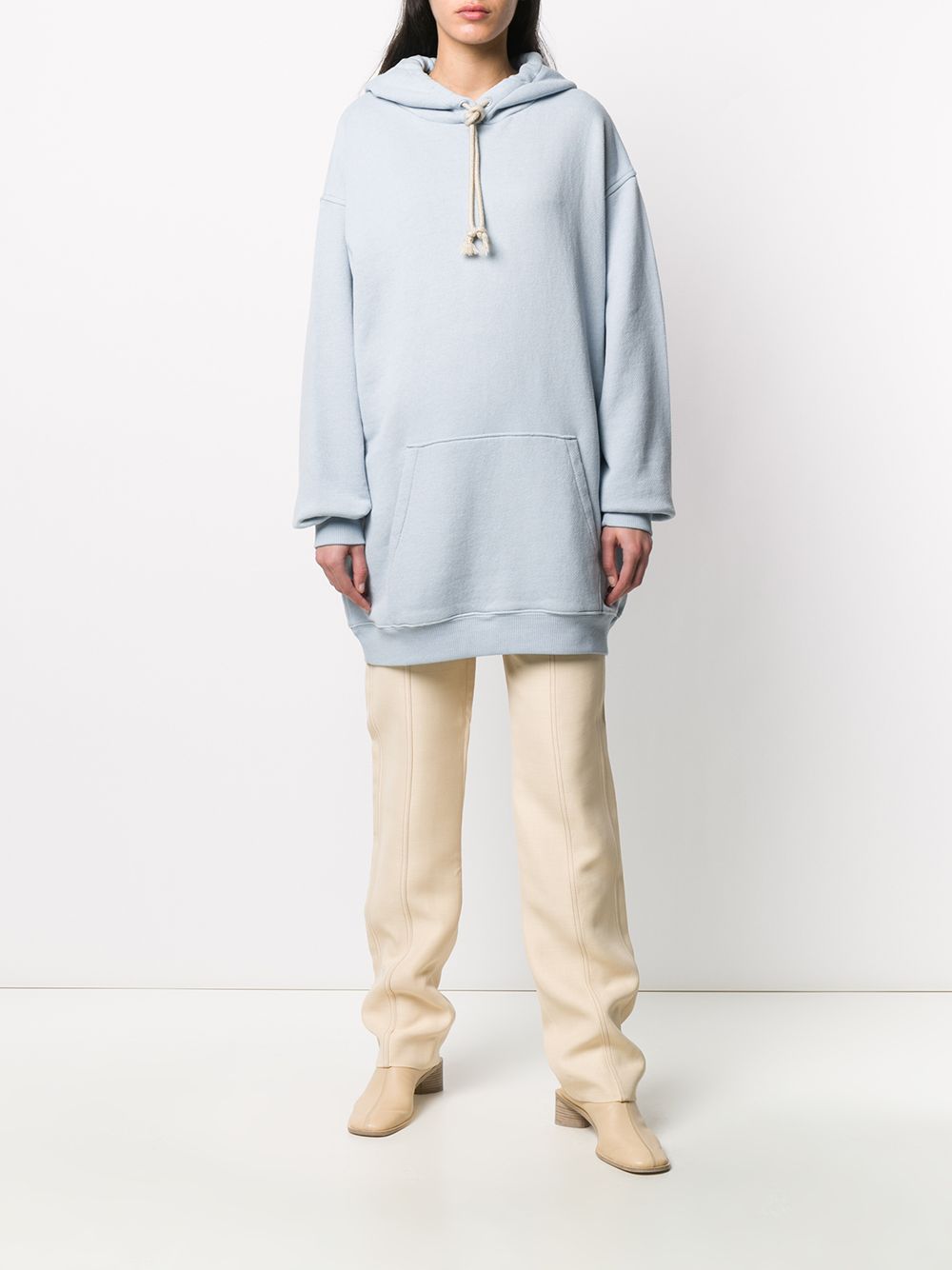 фото Acne studios logo patch oversized hoodie