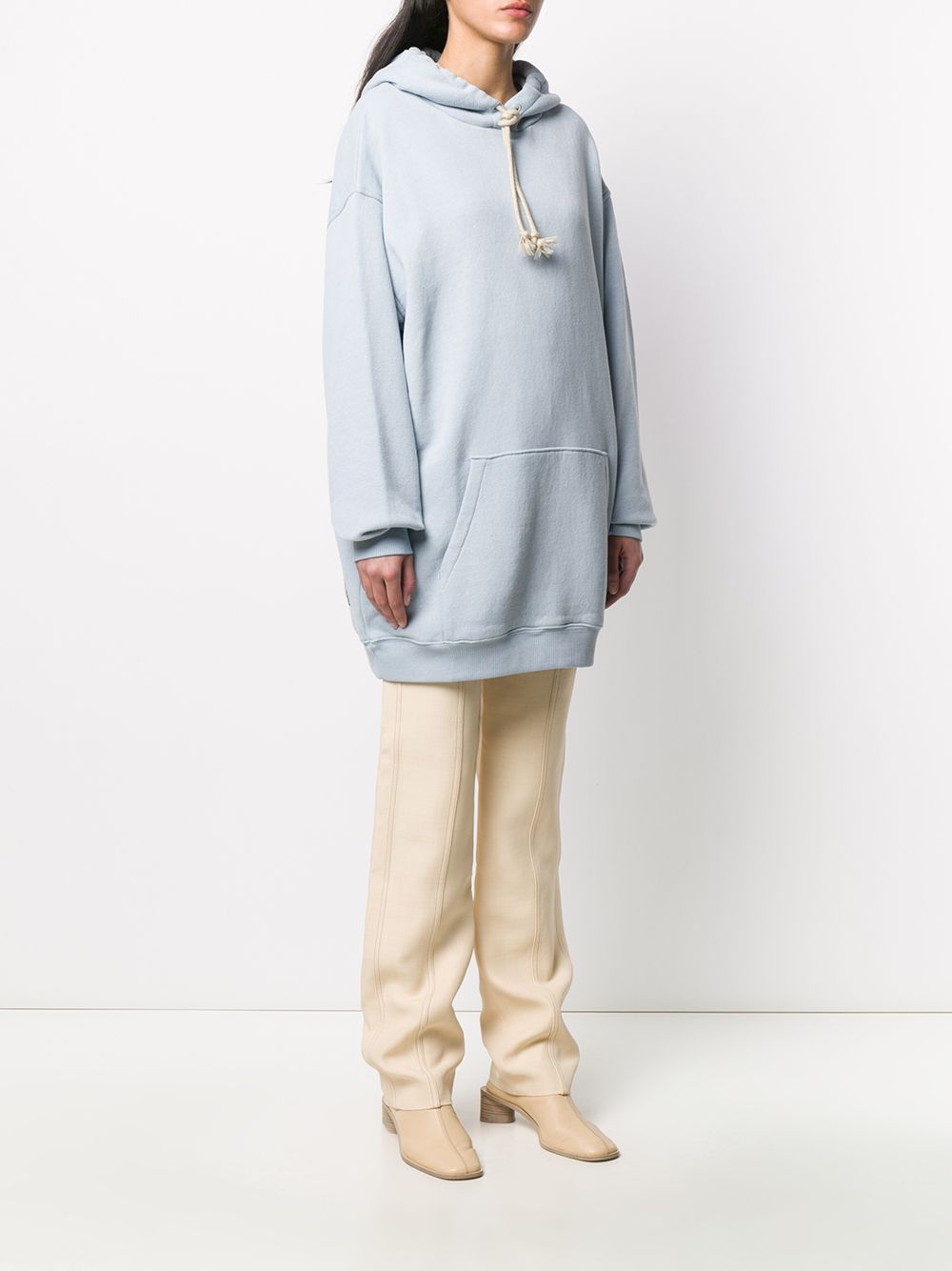 фото Acne studios logo patch oversized hoodie