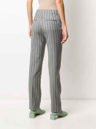 high waisted striped trousers展示图