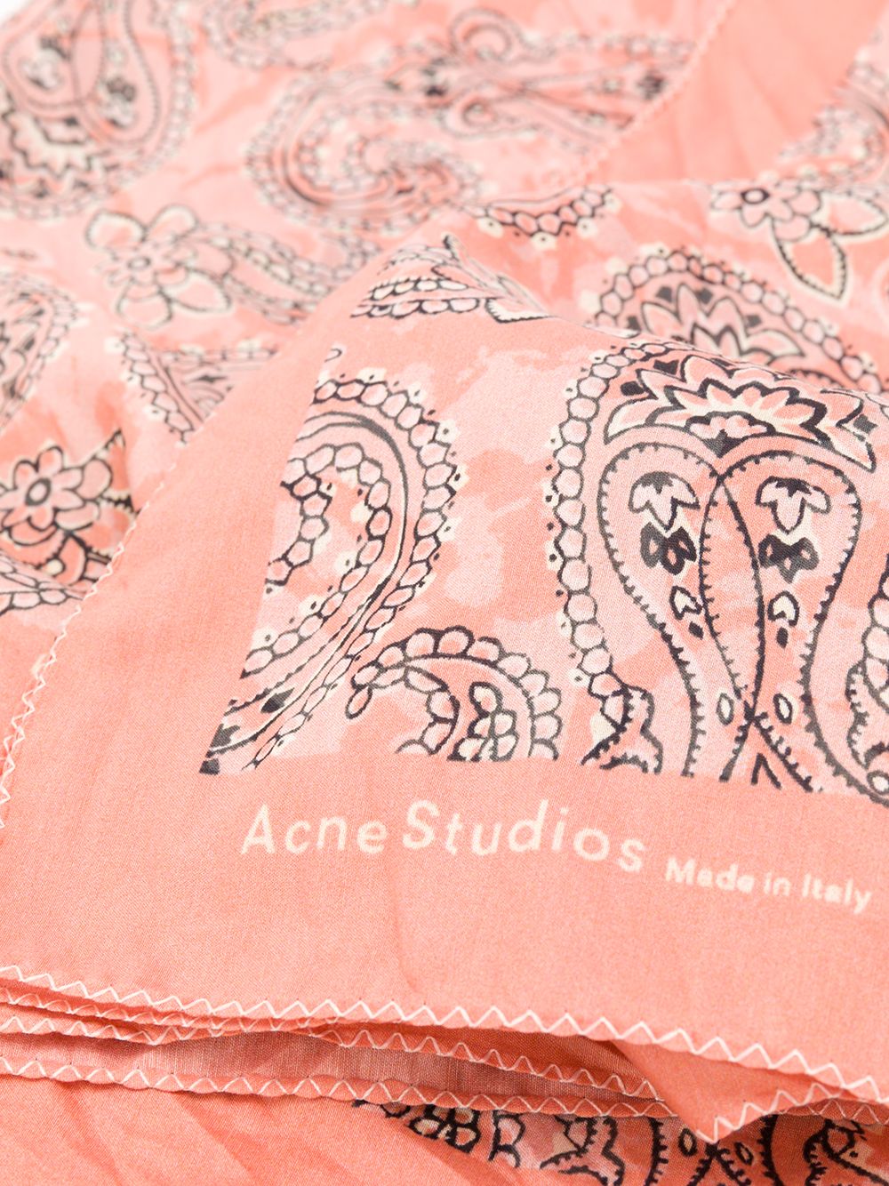 фото Acne studios платок с принтом пейсли
