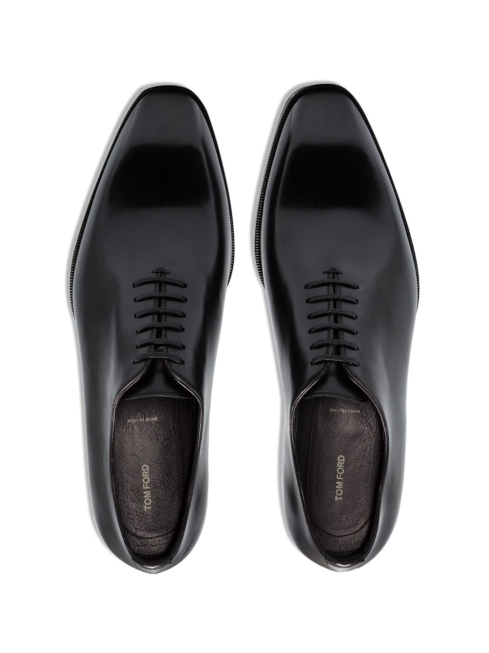 Shop Tom Ford Elken Oxford Shoes In Black