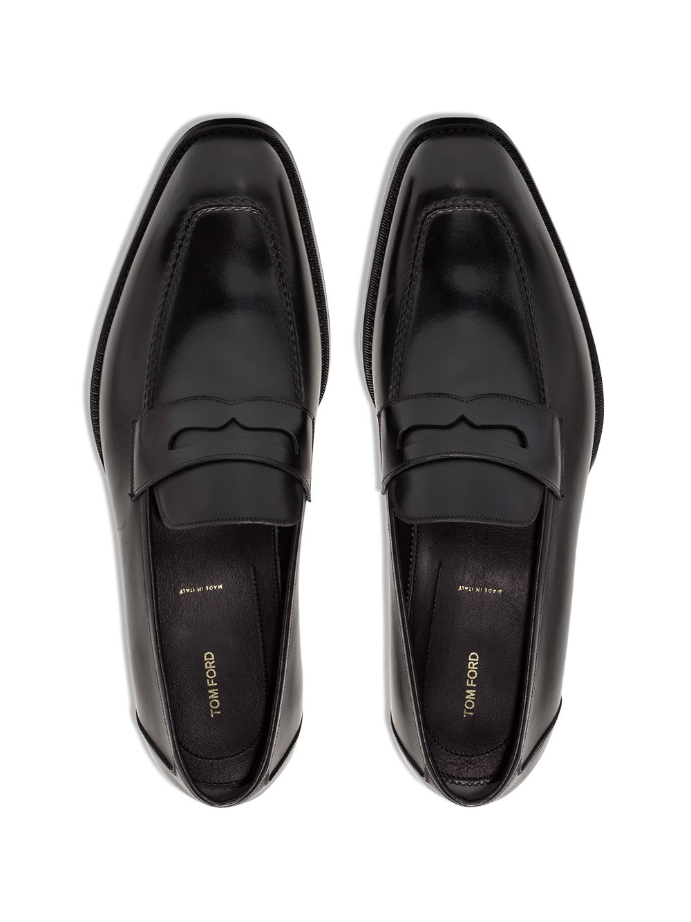 Shop TOM FORD Wessex penny loafers with Express Delivery - FARFETCH