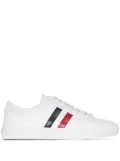Moncler Monaco stripe sneakers - White