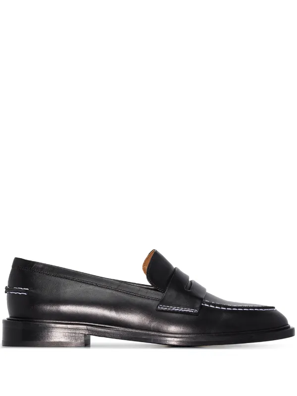 burberry penny loafers womens