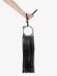 Paco Rabanne fringed leather bracelet bag