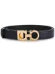 Image 1 of Salvatore Ferragamo logo-plaque belt
