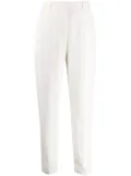 Alexander McQueen cropped tailored trousers - White