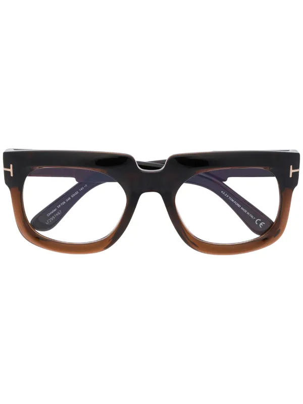 tom ford thick rimmed glasses