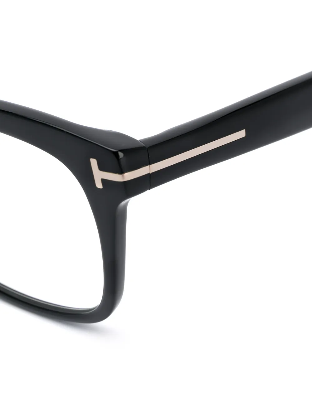  Tom Ford Eyewear Brille Mit Eckigem Gestell   Schwarz 