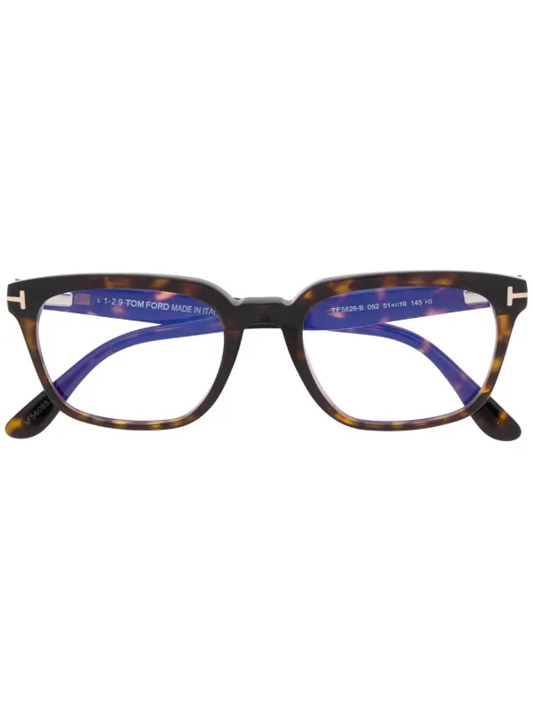 tom ford rectangle eyeglasses