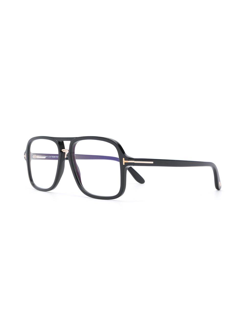 TOM FORD Eyewear Bril met vierkant montuur - Zwart