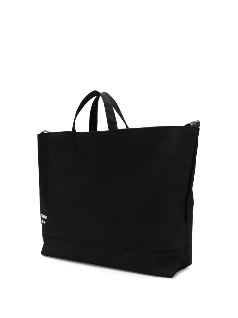 OFF-WHITE large lettering logo print tote