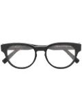 Zegna round-frame glasses - Black