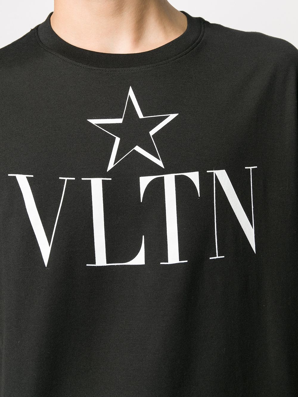 фото Valentino футболка с принтом VLTNSTAR