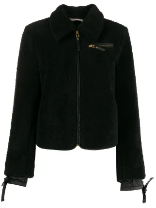 tory burch shearling jacket