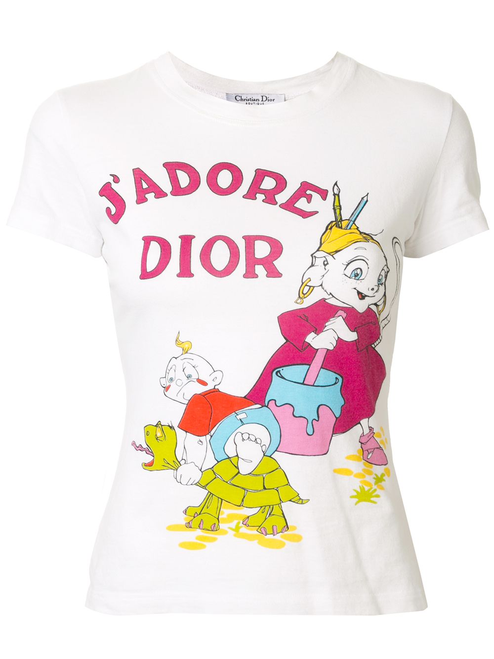 dior cartoon shirt