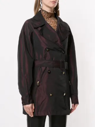 belted trench coat展示图