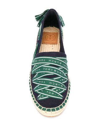 laced canvas espadrilles展示图