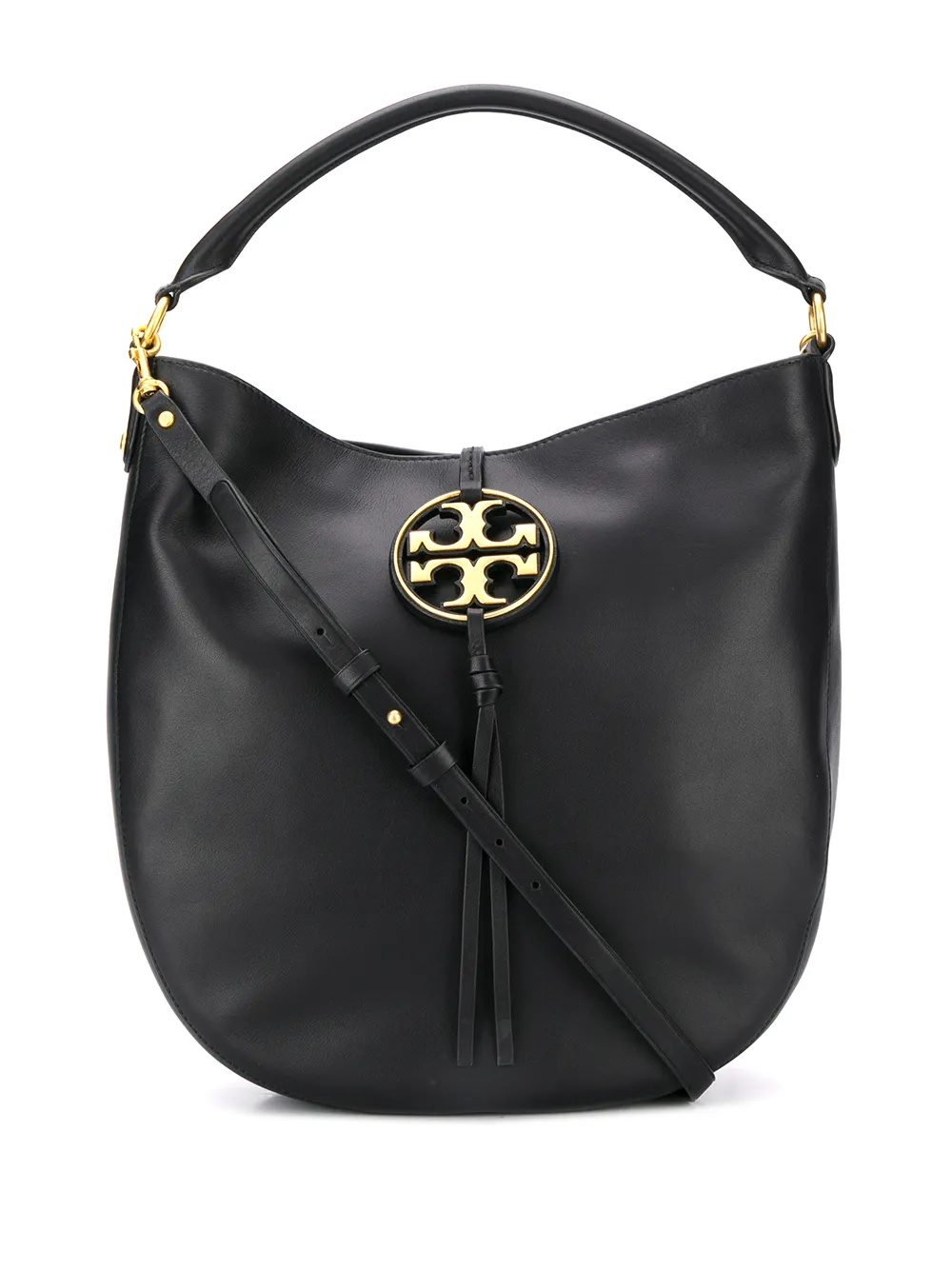 Tory burch miller leather cheap hobo