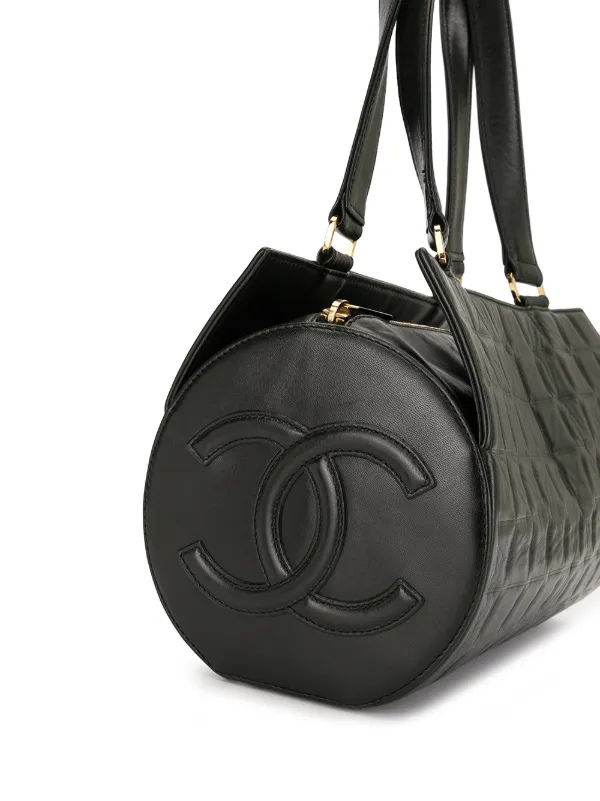 CHANEL Pre-Owned 2002 Choco Bar Shoulder Bag - Farfetch