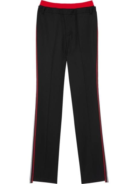 Burberry double-waist track pants